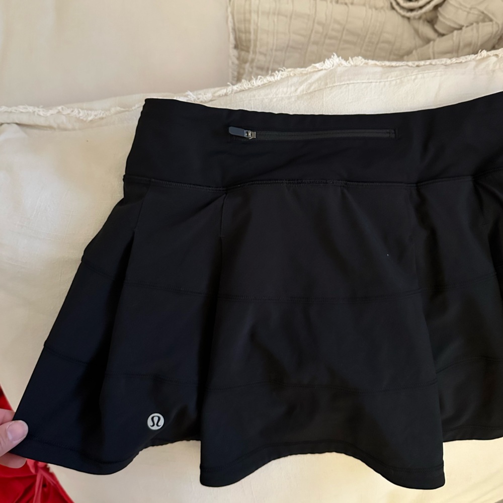 Lululemon Athletica Black Mini Skirt